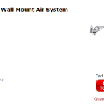 Mosmatic 60.311 Wall Mount Air System Boom