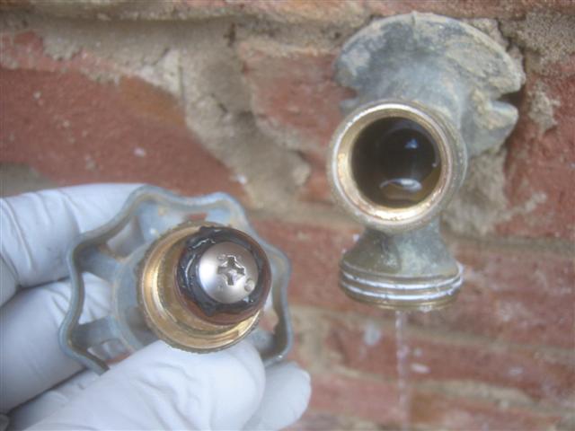 How To Fix An Outside Water Faucet Hose Bib When It Leaks